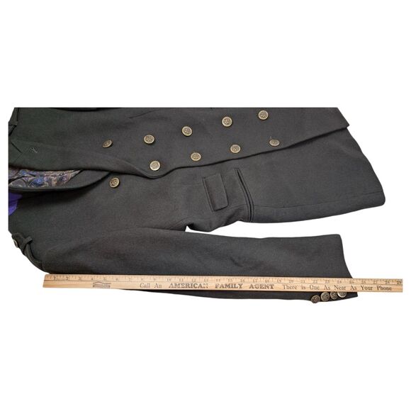 Tallia Double Breasted Green Wool Peacoat - Picture 16 of 16